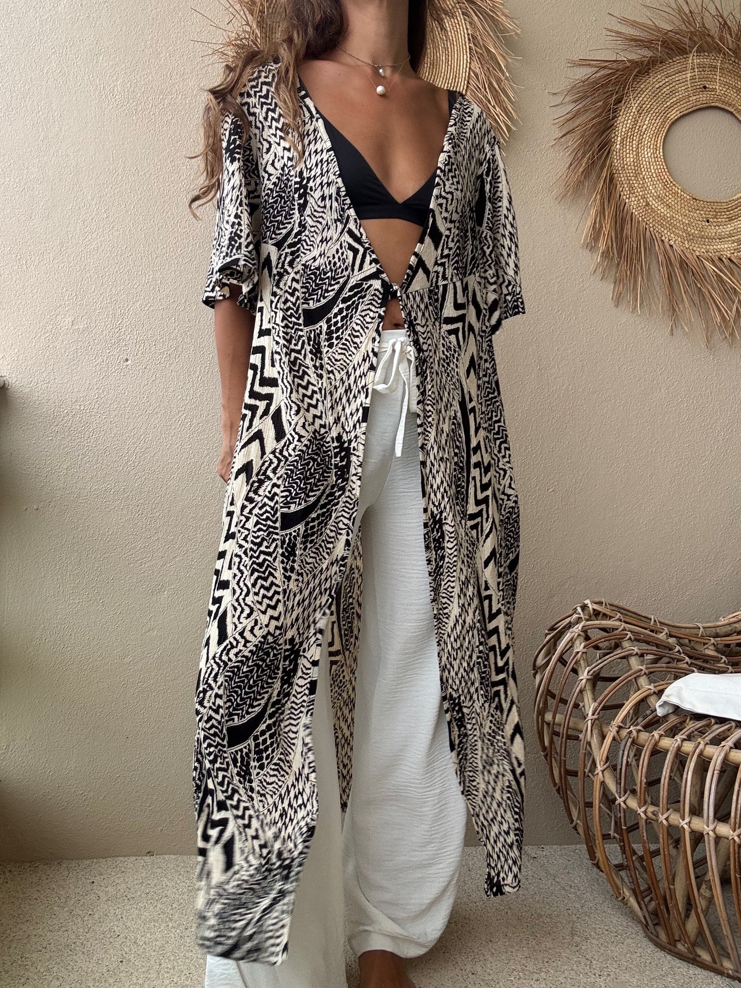 Kimono Print Trival