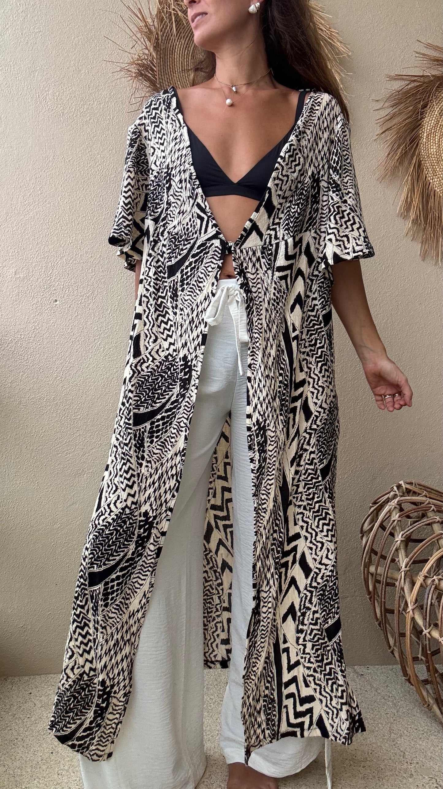 Kimono Print Trival
