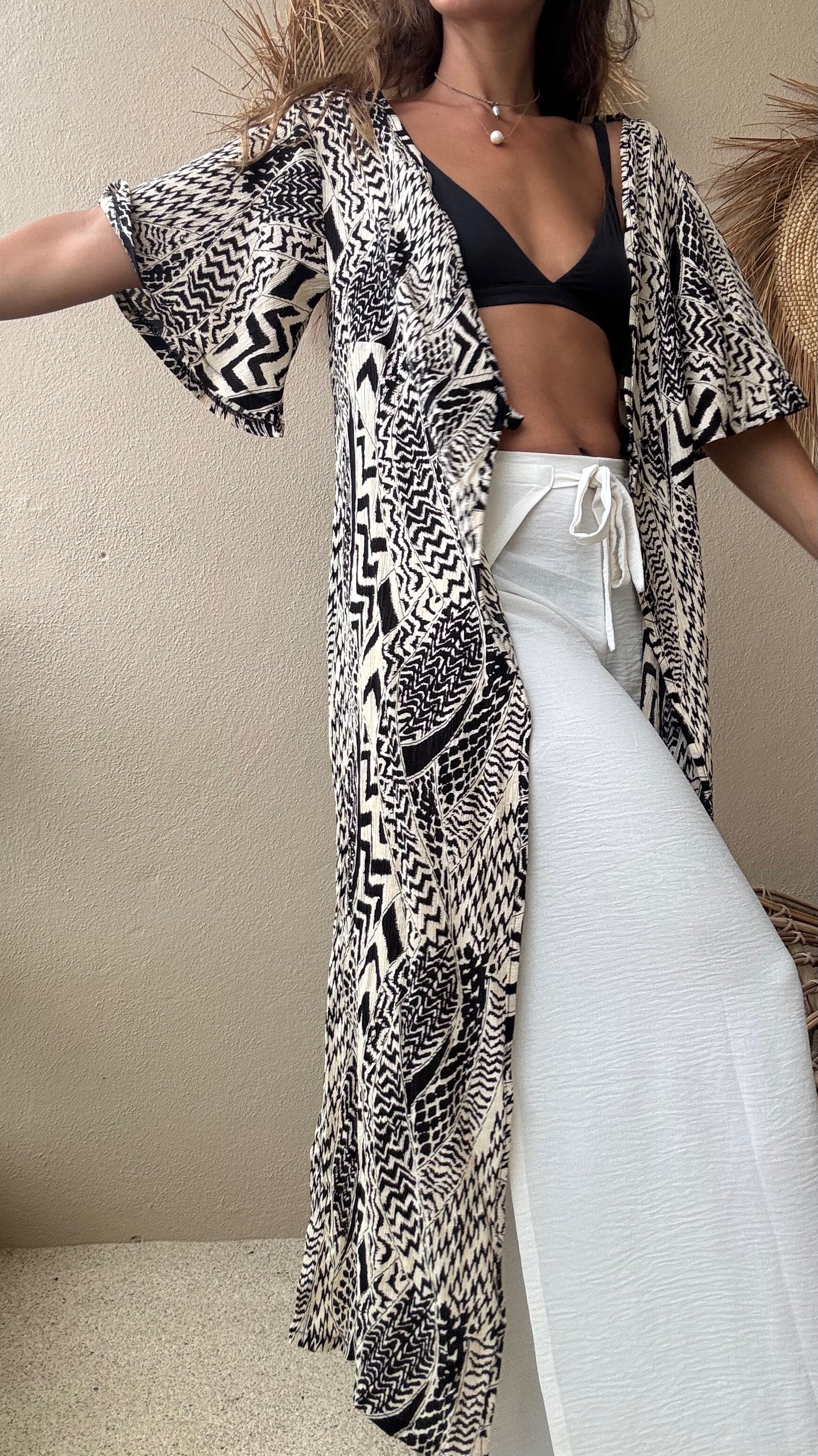 Kimono Print Trival
