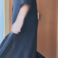 Vestido Camisero Negro