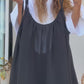 Vestido Coral Mini Negro